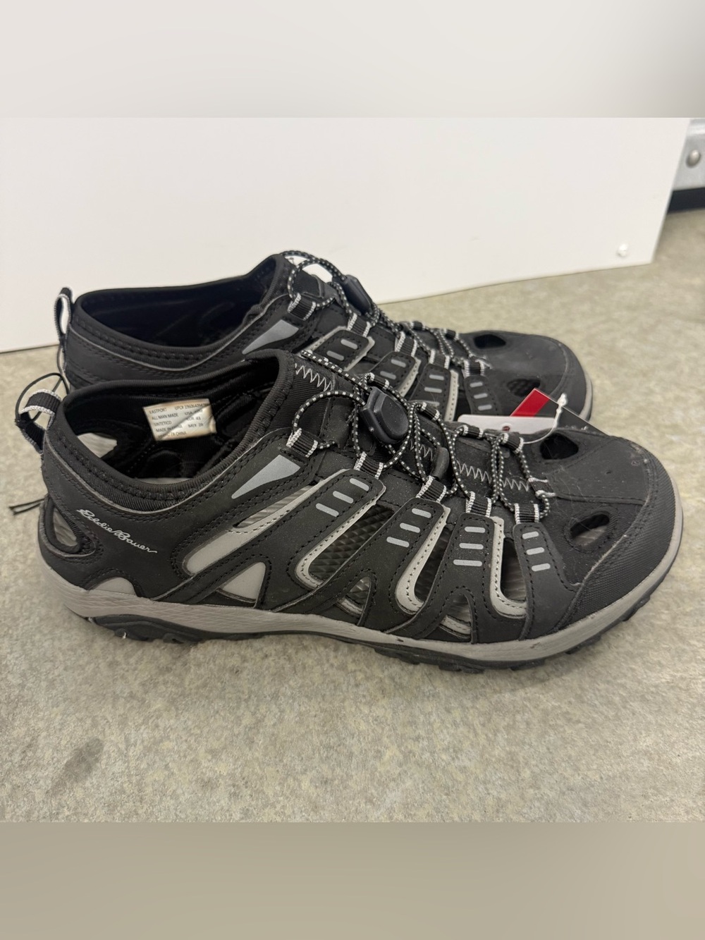 Eddie Bauer Men's Black Breathable Water Shoes Size 10M